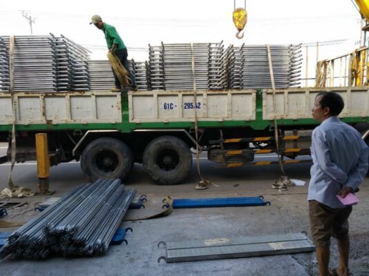 Cho thuê giàn giáo tại Hoài Ân